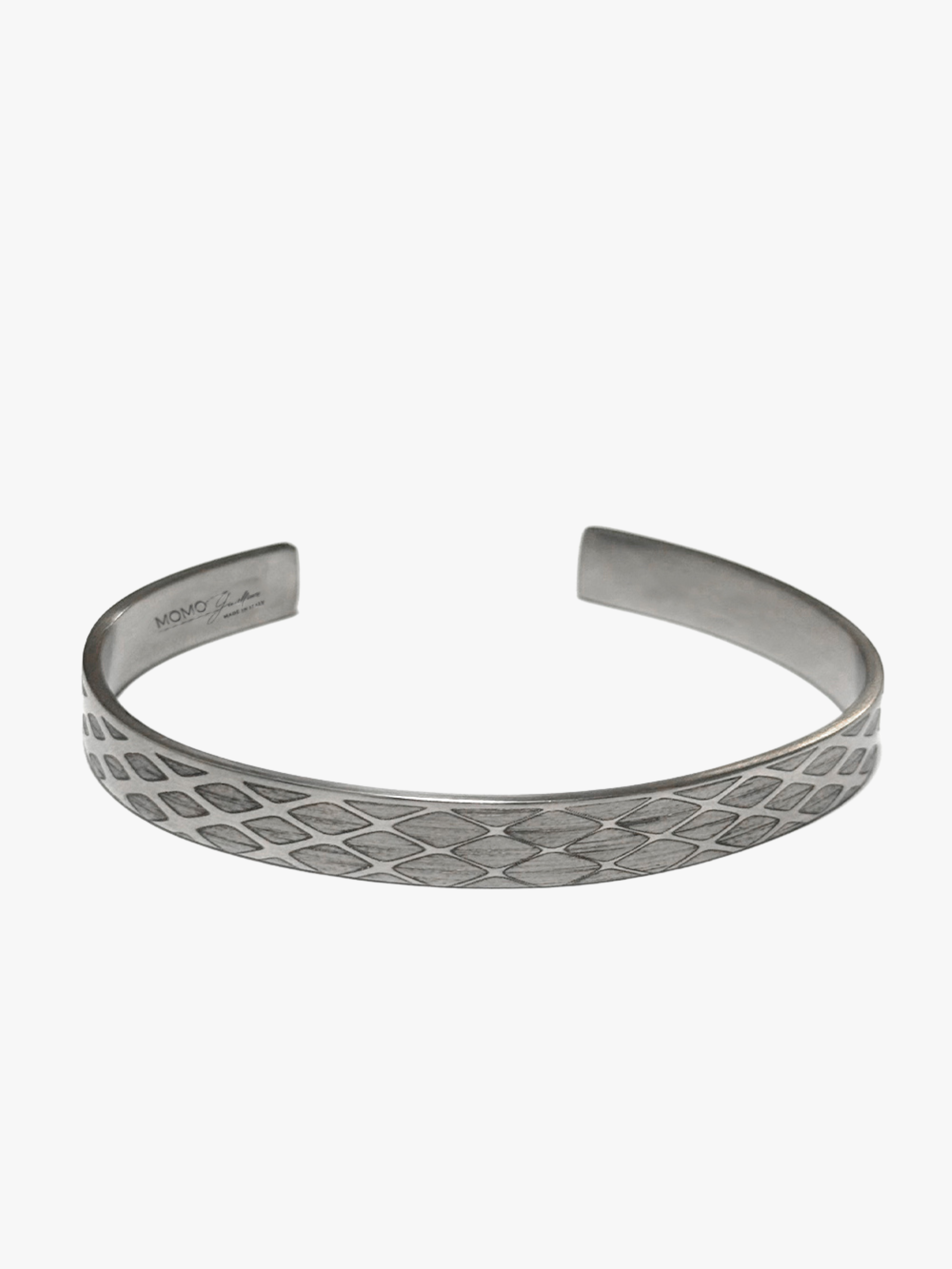 Titanium Cuff Bangle Geometric