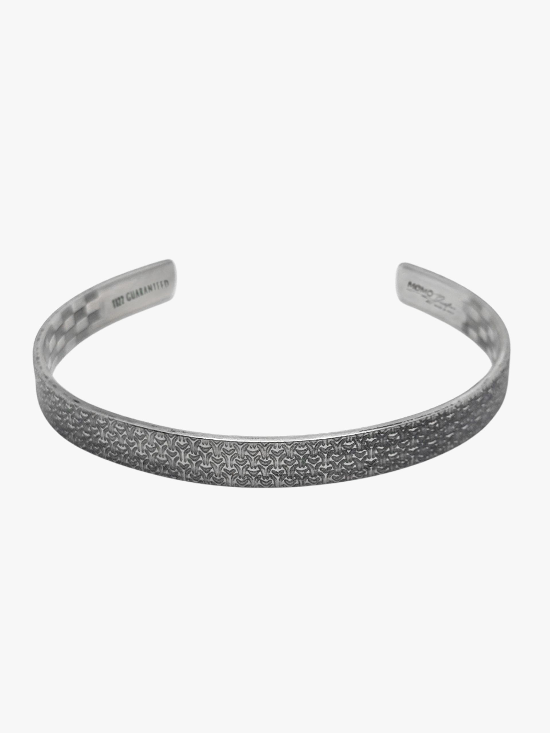 Titanium Cuff Bangle Snake Back