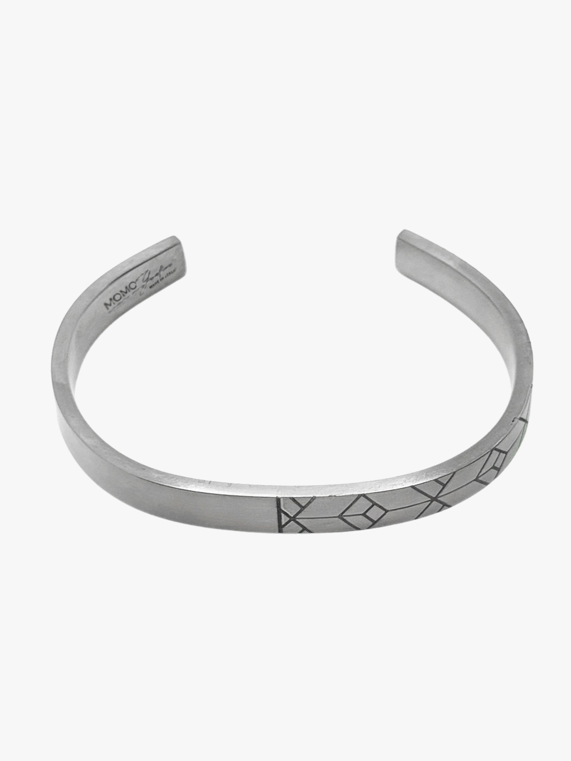 Splitted Titanium Cuff Bangle