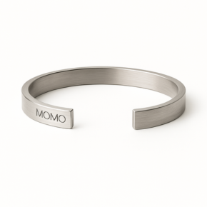 MOMO Classic Bangle Shiny Titanium