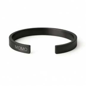 MOMO Classic Bangle Black Pure Titanium