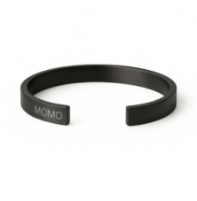 MOMO Classic Bangle Black Pure Titanium